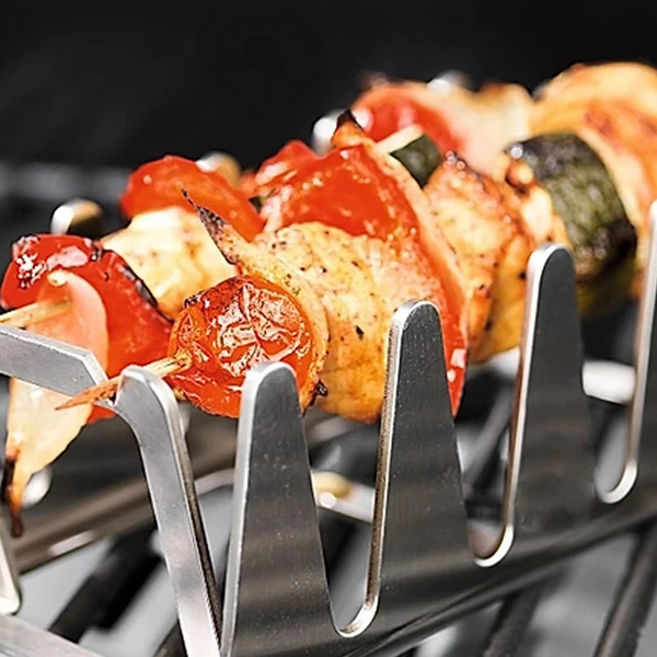 Practical Bbq Rib Rack Multi Grill Stainless Steel Roasting Racks Tools Barbecue Tools