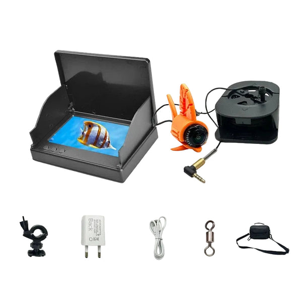 Fish Detector Small Visual Fishing Underwater Probe Ultra Clear Camera Photography Day Night Dual Use Vision Fish Finders Depth Sounders