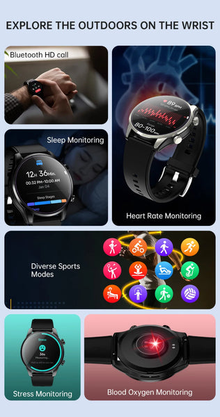 G1000 Dual Frequency Positioning Beidou Locator Technology Bluetooth Call Health Swimming Altitude Pressure Sos Outdoor Sports Watch Smart Watches