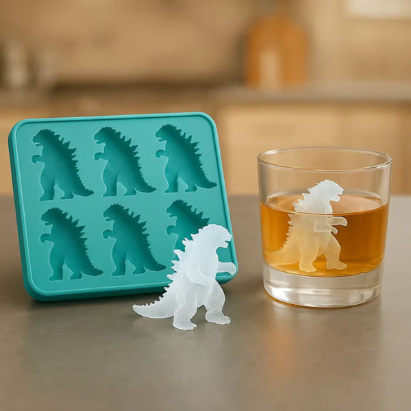 Godzilla Ice Mold: Silicone Kitchen For Baking Candles Soaps Trays Home Decor & Gifts Soap Moulds