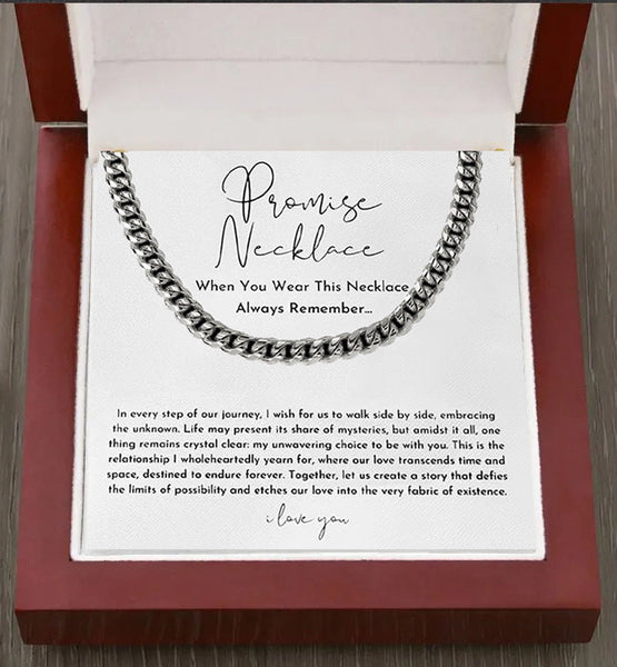 Cuban Chain Jewelry Men's Necklace Gift Set Necklaces & Pendants