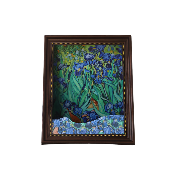 3D Mona Lisa Cat Scratcher With Removable Oil Painting Frame Furniture & Scratchers