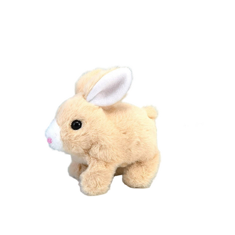 2025 Upgraded Interactive Bunny Toy. Hops Walks Talks Shakes Ears. Plush Gift For Kids (Grey). Plush Toys