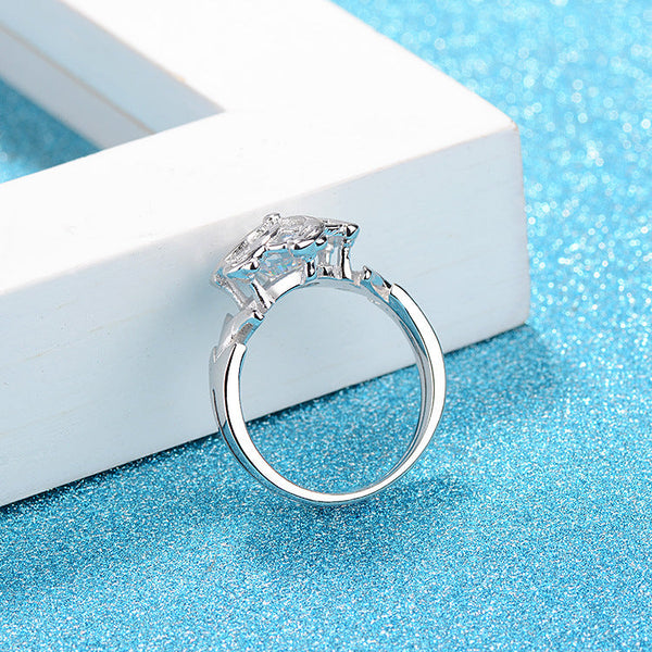 Galadriel Nenya Ring Of Water Hobbit Elf Three Great Fashion Women Girl Jewelry High Quality Fan Gift Rings
