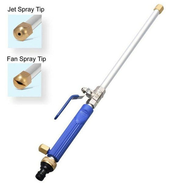 2 In 1 Manual High Pressure Garden Washer Wand: Portable Hydro Power Extension Pressure Washer Parts