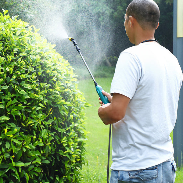 2400Mah Electric Sprayer. 3 Nozzles High Pressure For Garden Plant Watering Pressure Washer Parts