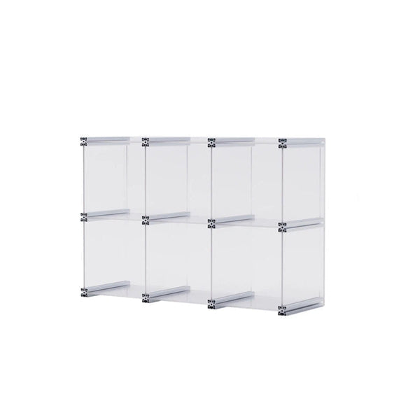 Acrylic Storage Rack Desktop Compartment Cup Holder Multifunctional For Cosmetics Makeup Bags & Cases