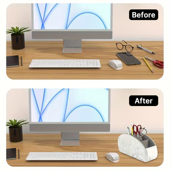 5 Slot Remote Control Holder Box Desktop Organizer For Tv Media Player Heater & Game Controllers Storage Boxes