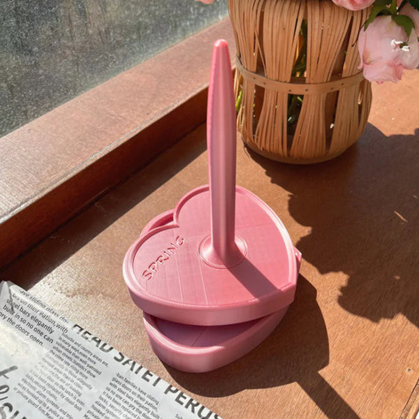 Vertical Shiny Design Yarn Spinners And Holders: Rotary Plastic Tools For Textile Wool Agri Knitting Enthusiasts Other Knitting Accessories