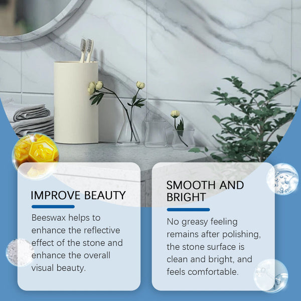 Stone Maintenance Cream Tile Floor Renovation Polish Waxed Care Cleaning Products