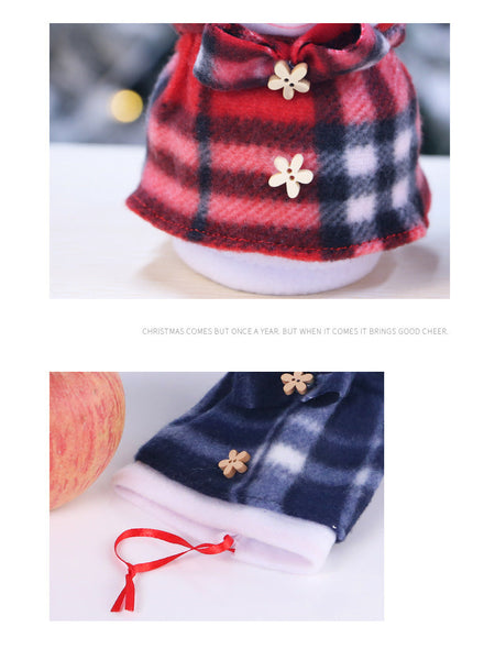 Christmas Decoration Snowman Apple Bag Creative Gift For Kids Drawstring Pouch Box Gift Bags