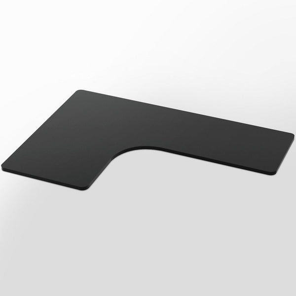 Artiss Standing Desk Top L Shape Black 160Cm Standing Desks