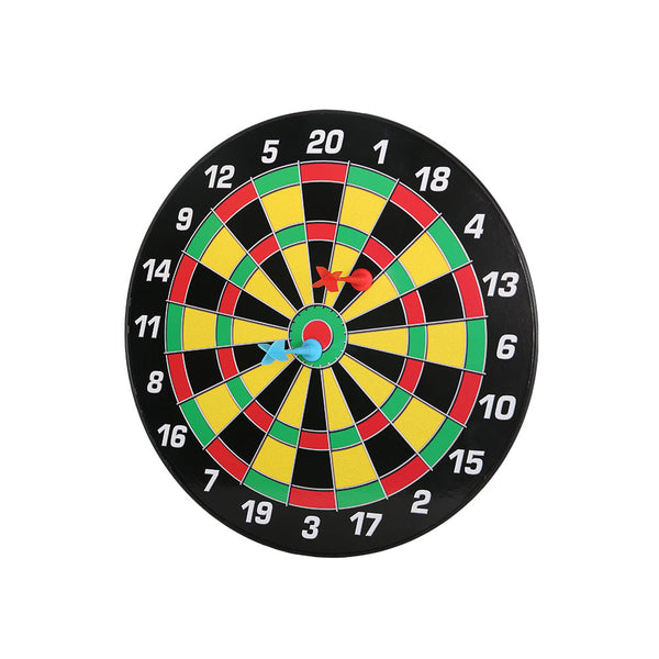 16" Dartboard Dart Board With Magnetic Darts Kids Toy Gift Boards