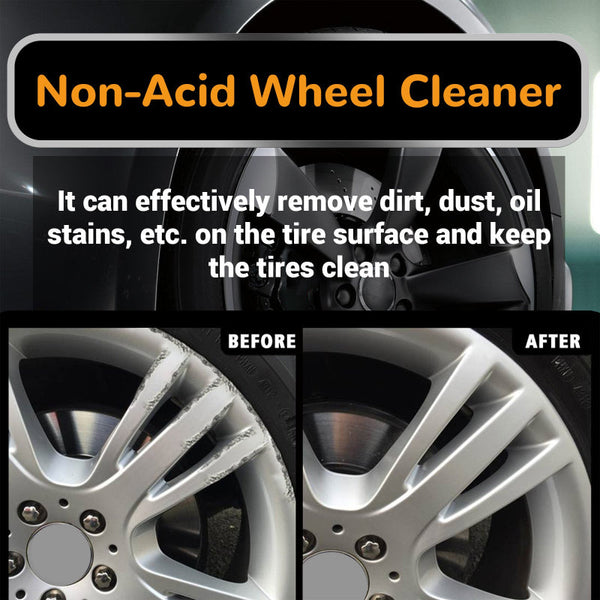 Non Acid Wheel Cleaner Hub Renovation Cleaning And Polishing Maintenance Multi Functional Agent Cleaning Waxing & Valeting