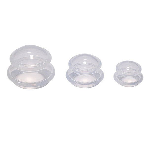 Silicone Cupping Set Suction Cups Vacuum Jars Therapy Slimming Body Face Massage Anti Cellulite Weight Loss Other Massage