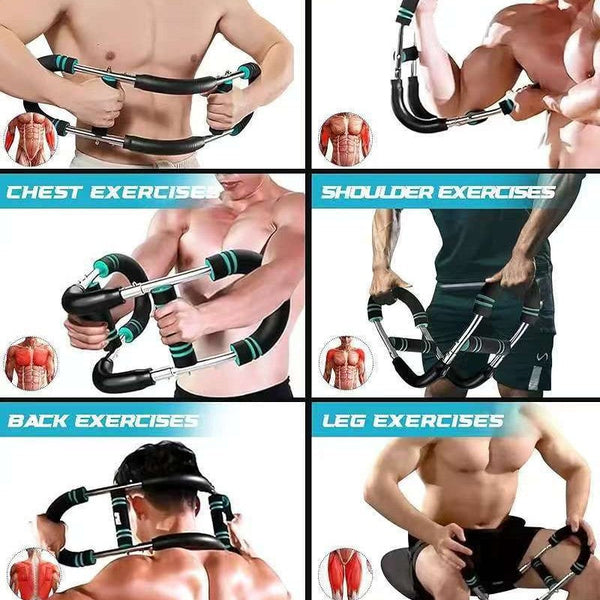 Multi Functional Adjustable Arm Strength Device U Shaped Chest Muscle Training And Fitness Equipment Abdominal Machines