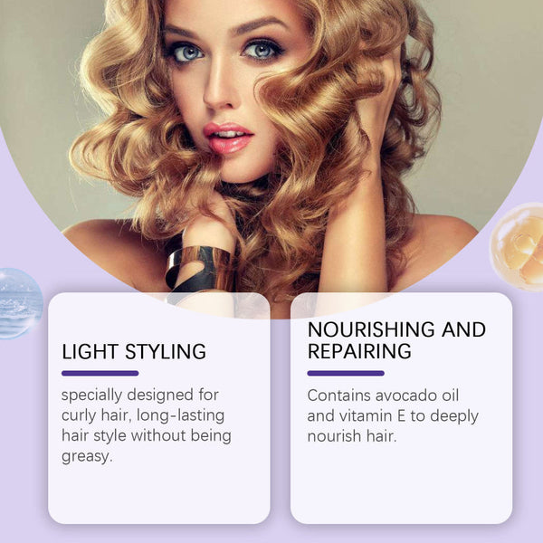 Curls Volumizing And Styling Mousse Shine Confident Soft Elastic Curling Straightening & Curling Irons