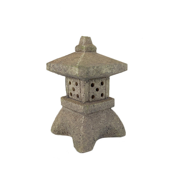 Solar Powered Zen Garden Decor Pagoda Lanterns & Statues Ornaments & Statues