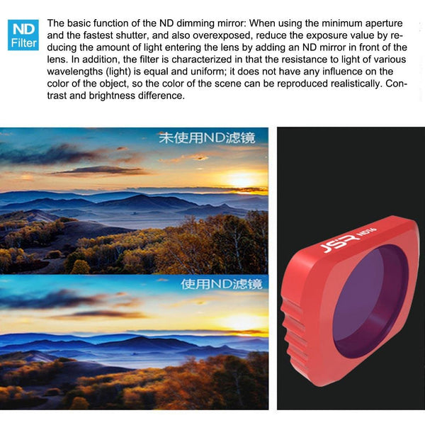 Nd4 Lens Filter For Dji Pocket Hd Camera Light Control Accessory Other Lenses & Filters
