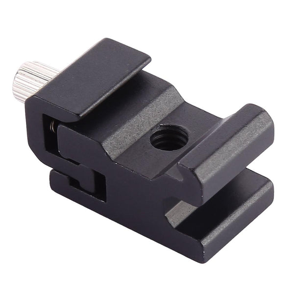 Metal Flash Stand Bracket With Cold Shoe Lamp Head For Photography Equipment Flash Brackets