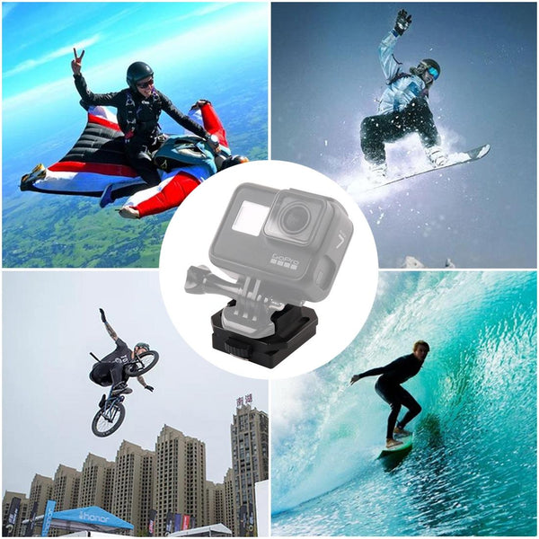 Aluminium Alloy Helmet Selfie Stand For Gopro And Xiaoyi Sports Cameras Other Camera & Photo Accs