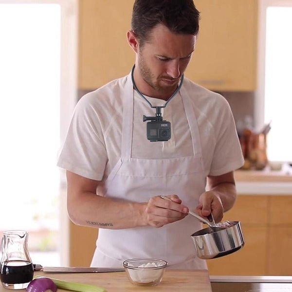 Fixed Neck Shooting Bracket For Gopro Hero12 Camera Accessories Camera Drone Accessories