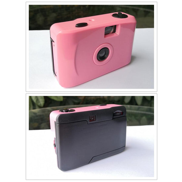 Retro Film Camera For Children Waterproof Five Metres Flowers Pattern Digital Cameras
