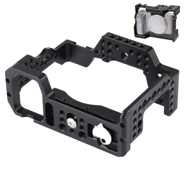 Camera Cage Stabilizer For Sony A7 Iii A7r Lightweight Durable Video Accessory Stabilizers