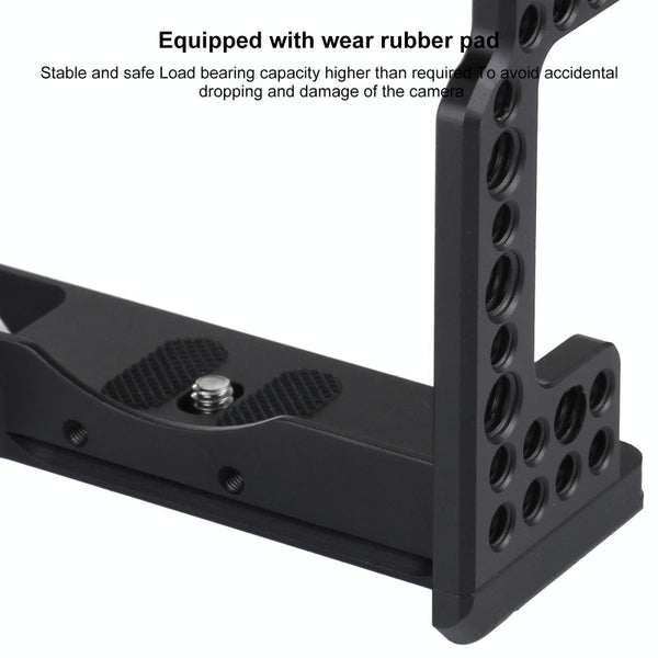 Camera Cage Stabilizer For Sony A7 Iii A7r Lightweight Durable Video Accessory Stabilizers