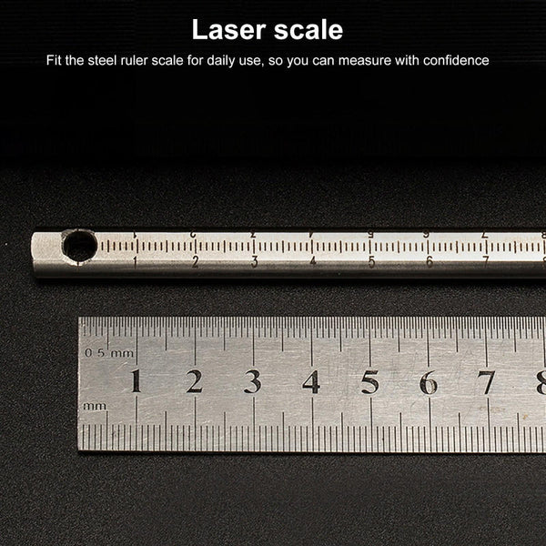 Woodworking Level Line Tool Aluminium Alloy Ruler For Accurate Marking Rulers