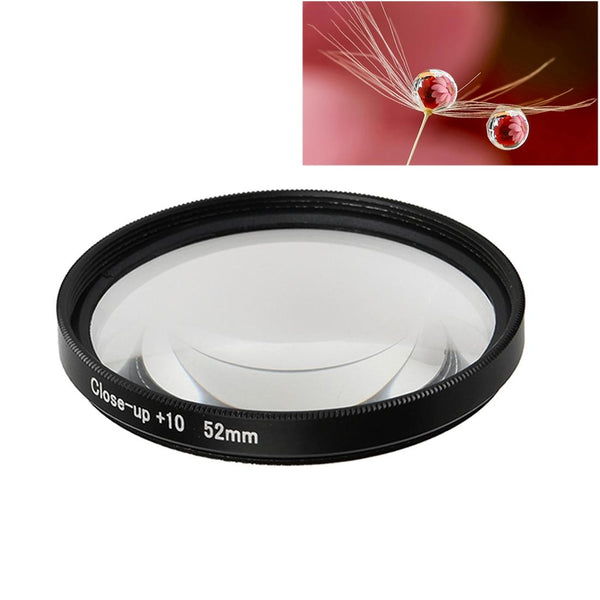 10X Macro Lens For Gopro Hero5 Action Camera 52Mm Close Up Shots Lenses
