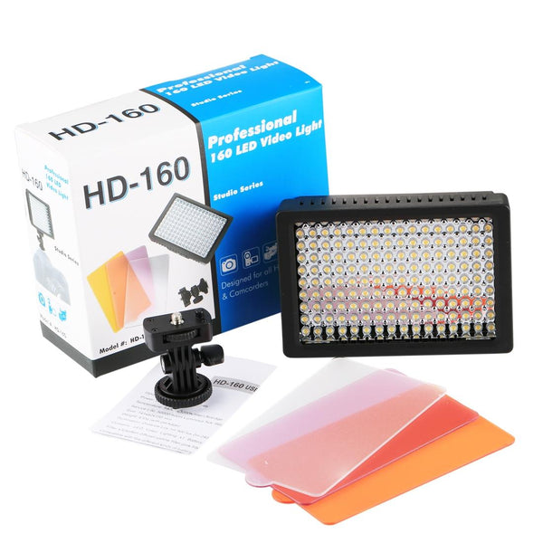 Led Video Light For Dslr Cameras With Three Filters Other Flash Lighting