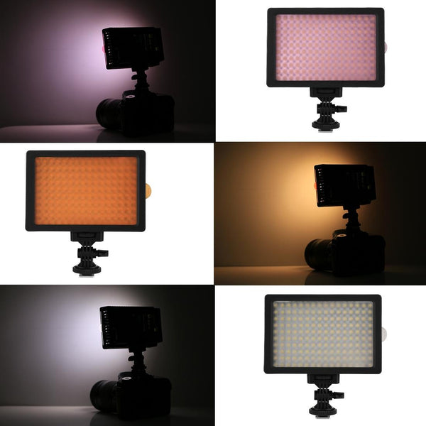 Led Video Light For Dslr Cameras With Three Filters Other Flash Lighting
