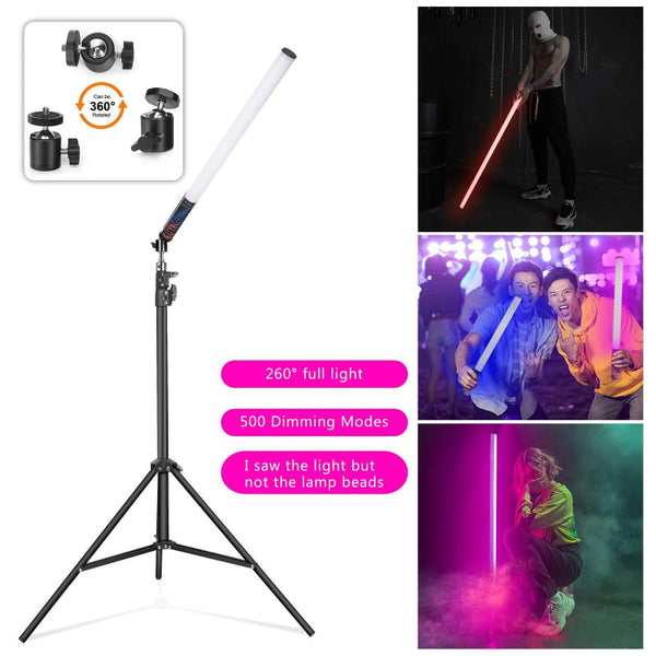 85Cm Rhythm Led Stick Handheld Fill Light Mood1 Atmosphere Other Lighting & Studio