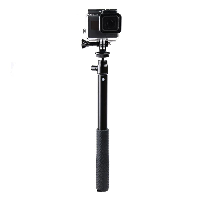 Foldable Tripod Selfie Stick For Action Cameras And Phones 93Cm Tripods & Monopods