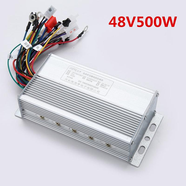 8V 500W 12 Tube Brushless Intelligent Dual Mode Two Wheel Three Electric Vehicle Controller Accessories Parts