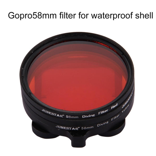 Underwater Lens Filter For Gopro Hero7 6 5 58Mm Enhanced Clarity Aerial And Diving Shots Other Lenses & Filters
