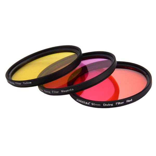 Underwater Lens Filter For Gopro Hero7 6 5 58Mm Enhanced Clarity Aerial And Diving Shots Other Lenses & Filters
