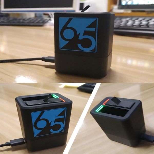 Usb C Dual Battery Charger For Gopro Hero6 And Hero5 With Cable Chargers & Cradles