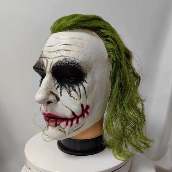 Halloween Joker Latex Mask Heath Ledger Dark Knight Batman Dc Jack Masks