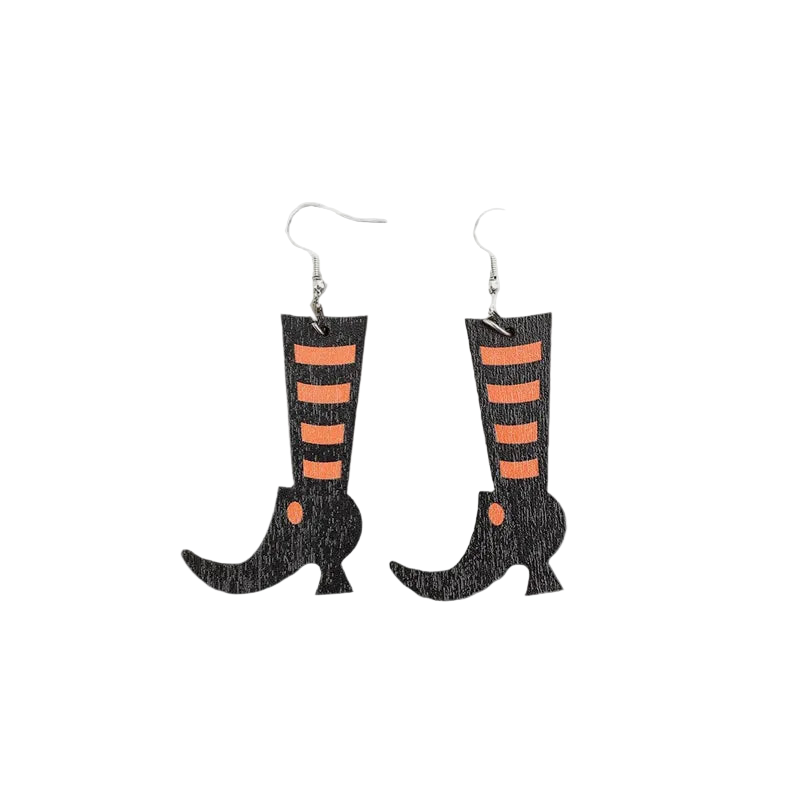 Alloy Boots Earrings