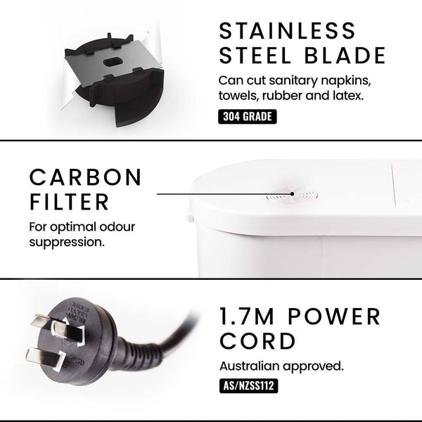 Other Building Materials Protege Macerator Pump 800W Commercial 4 Inlet For P Trap Toilet Upflush Heavy Duty