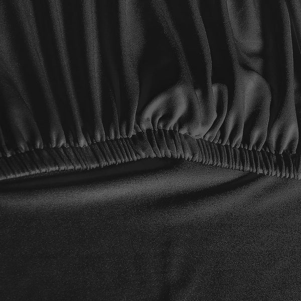 Chair Covers Artiss Dining 4X Slipcovers Spandex Stretch Banquet Wedding Black