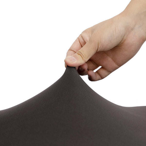 Artiss Dining 4X Slipcovers Spandex Stretch Banquet Party Dark Grey Chair Covers