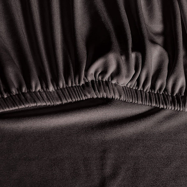 Artiss Dining 6X Slipcovers Spandex Stretch Banquet Party Dark Grey Chair Covers