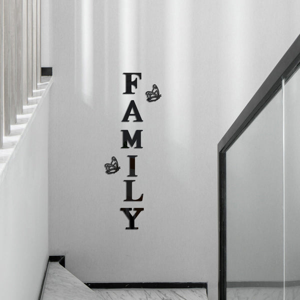 Acrylic Room Entrance Porch Background Decoration Wall Stickers