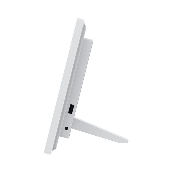 Artiss 8" Digital Day Clock Calendar Alarm White Desk Clocks