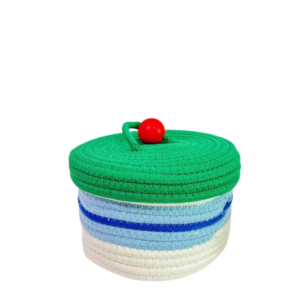 Home Cotton Weaving Storage Basket Ins Wind Vegetable Toy Living Room Miscellaneous Display Underwear Storage Bins & Baskets