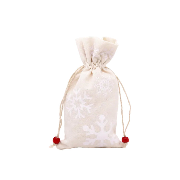 Santa Claus Candy Packaging Cotton And Linen Cloth Bags Christmas Gift Gift Bags