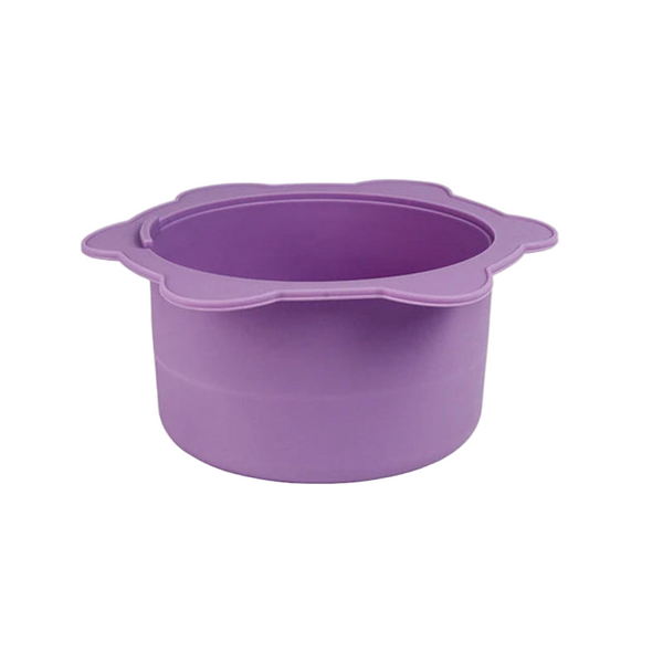 Wax Warmer Heat Resisting Replacement Silicone Bowls Hair Removal With Stirring Stick Non Pan Tool Hair Removal Wax